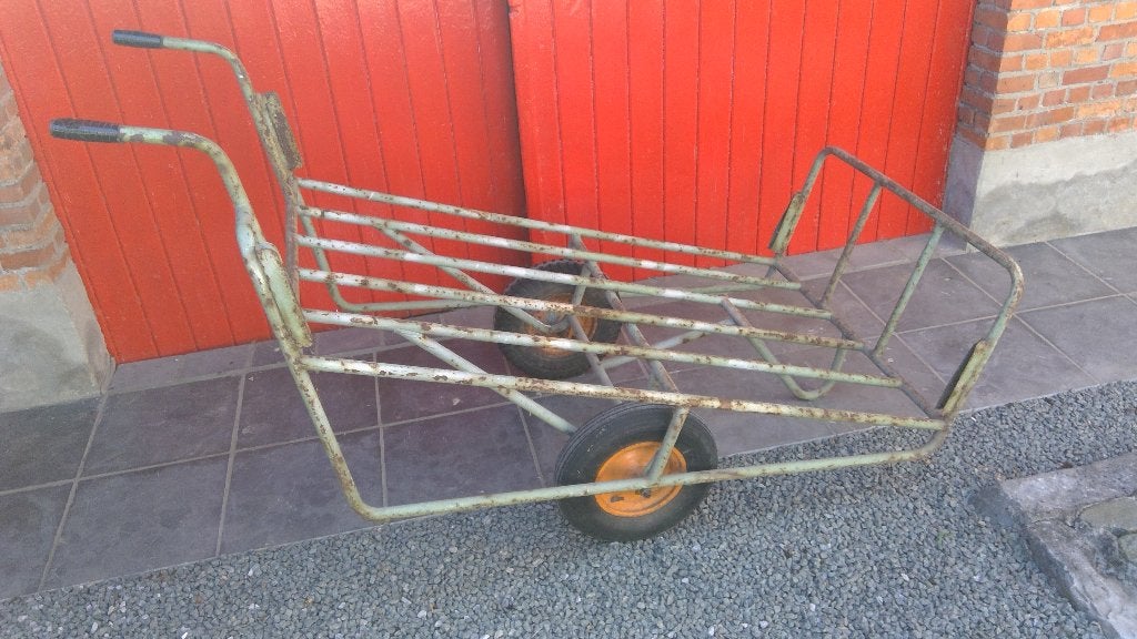 pierewiet, steekwagen, stootkar, Tuin en Terras, Overige Tuin en Terras, Ophalen, Gebruikt