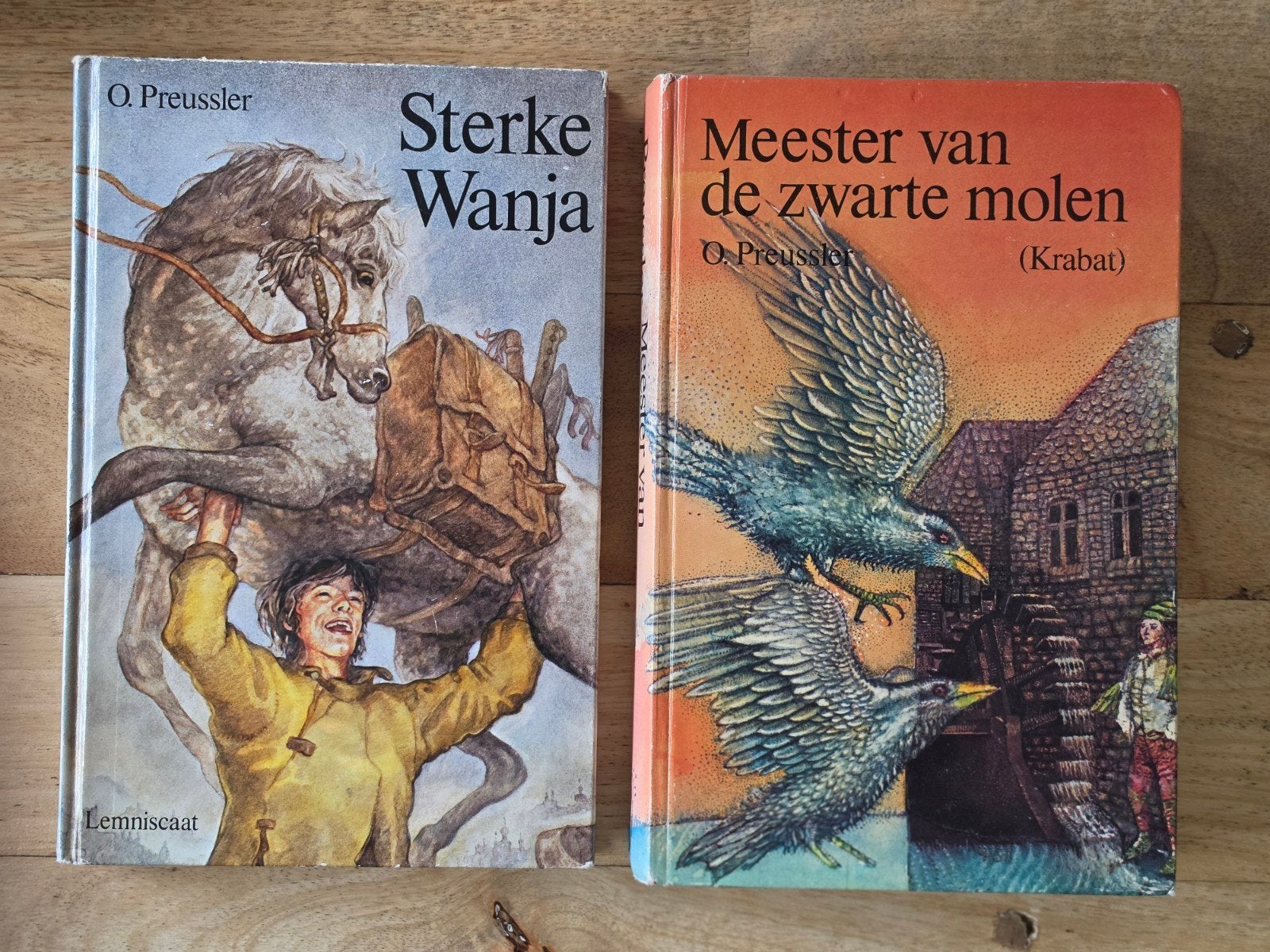 Otfried Preussler – Sterke Wanja & Meester v/d zwarte molen, Ophalen of Verzenden, Zo goed als nieuw, Otfried Preussler