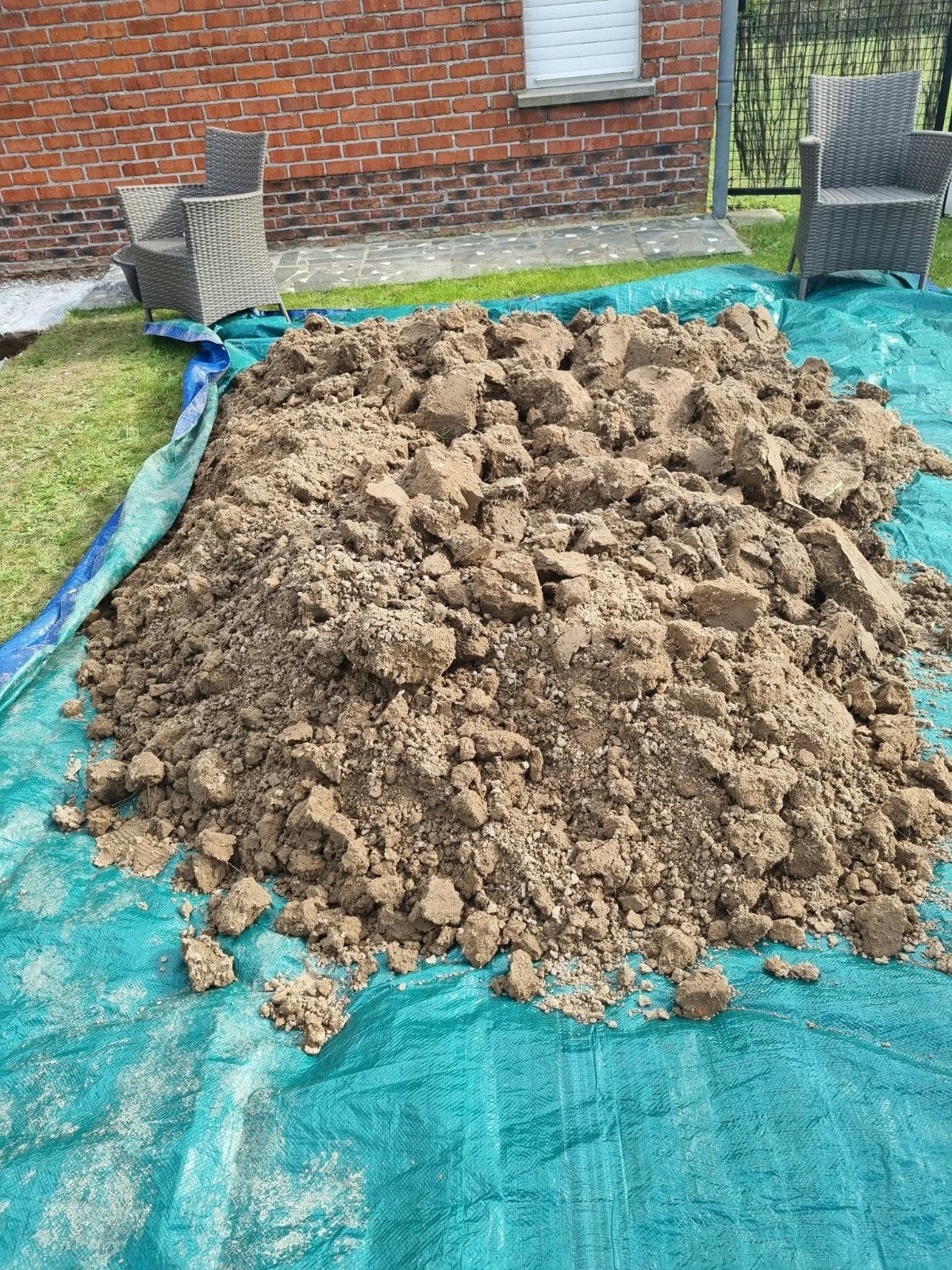 Gratis: recycle afbraakmateriaal terras, Doe-het-zelf en Bouw, Ophalen