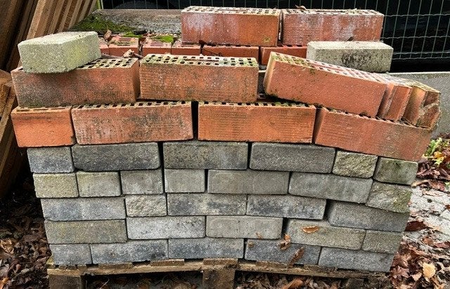 Klinkers, Tuin en Terras, Ophalen, Gebruikt, Klinkers, 5 tot 10 m²