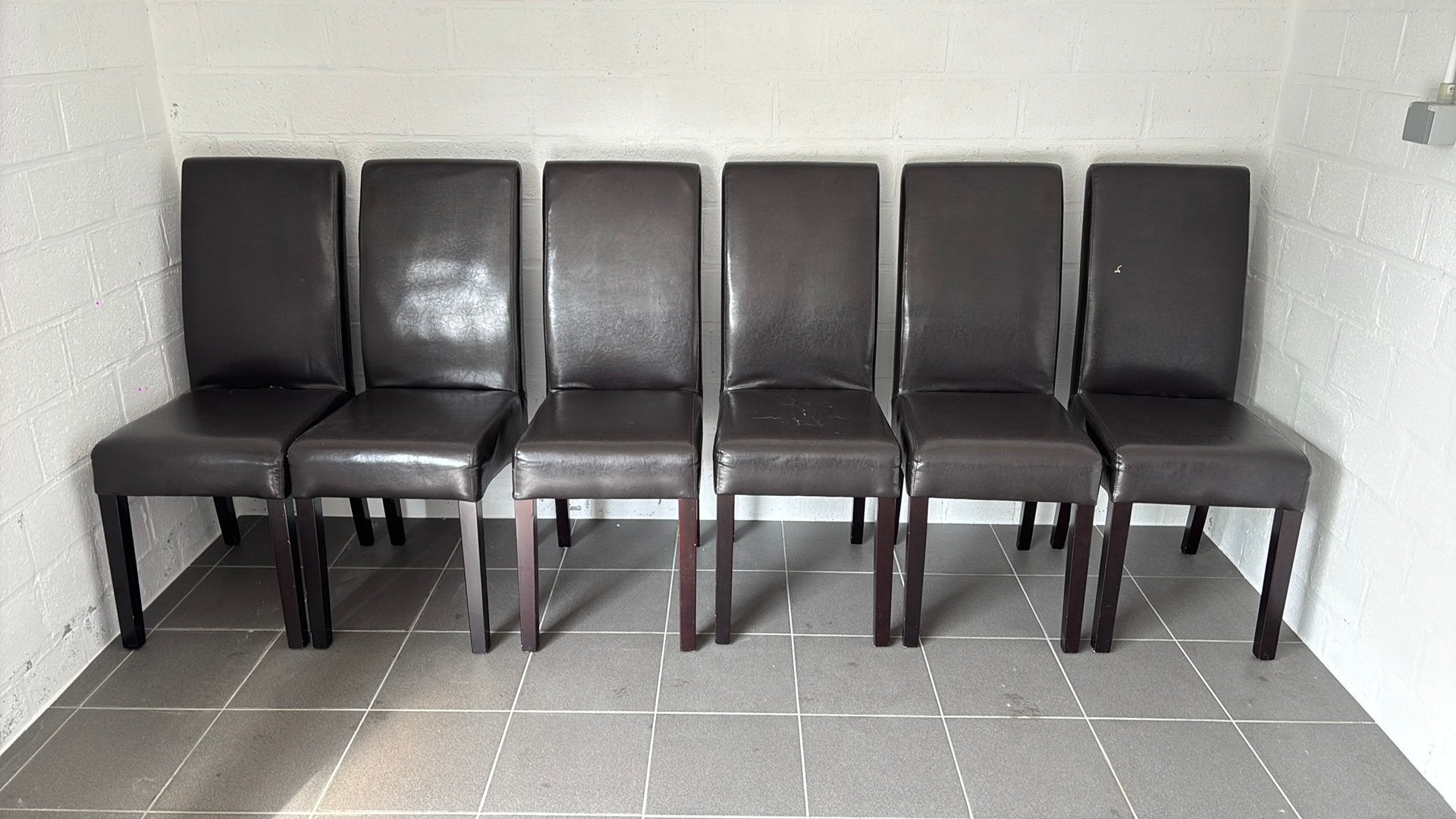 Gratis 6 stoelen, Ophalen, Gebruikt
