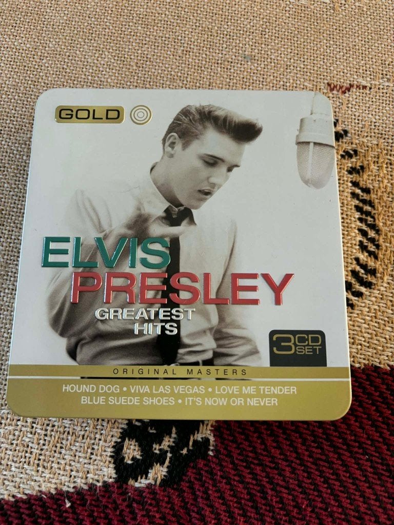 Elvis 3 cdbox, Elvis Presley greatest hits, gold van Sony, Boxset, Ophalen of Verzenden, Zo goed als nieuw, Inclusief doosje
