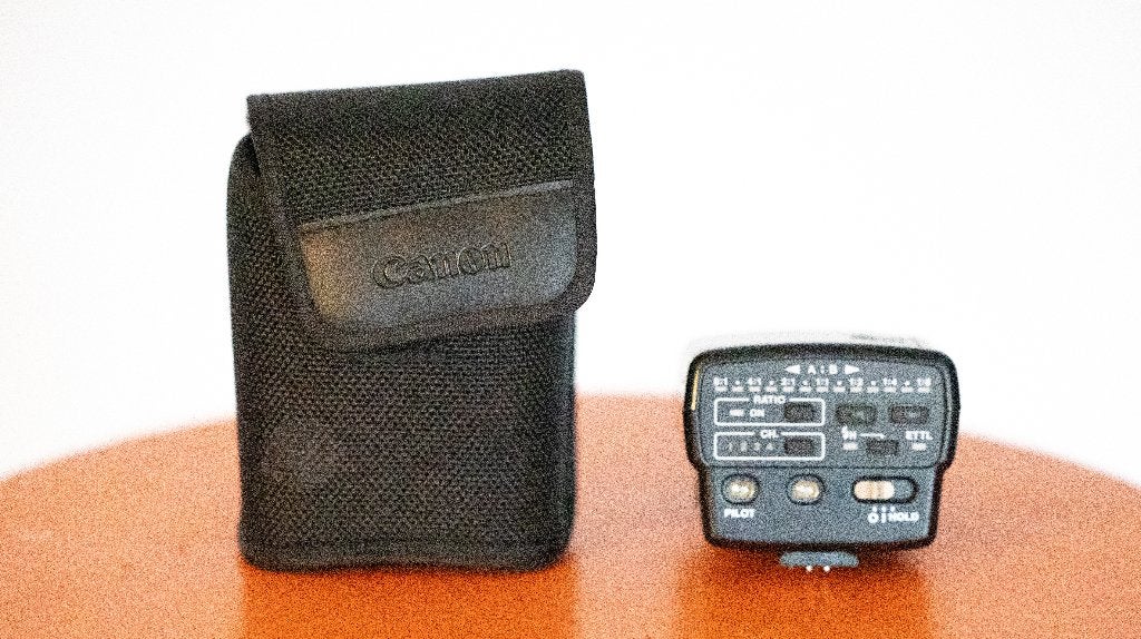 Afstandsbediening van canon voor een flits, Ophalen, Canon, Canon, Accessoireset