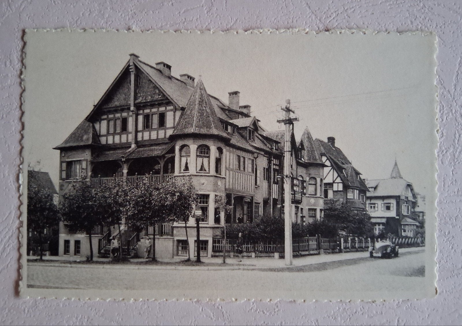 vintage Postkaart Duinbergen, Verzamelen, Ophalen of Verzenden