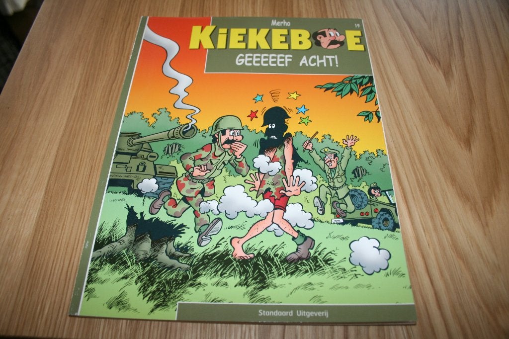 diverse strips van Kiekeboe (1), Meerdere stripboeken, Ophalen of Verzenden, Gelezen, Merho - kiekeboe