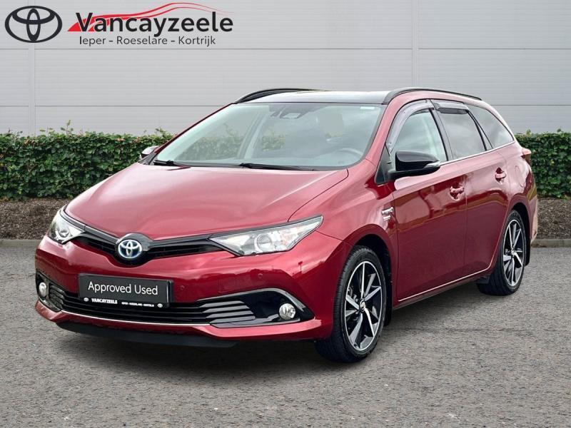Toyota Auris Black Edition+trekhaak+cam+gps+sens V+A, Auto's, Toyota, Emergency brake assist, Euro 6, 136 pk, Break