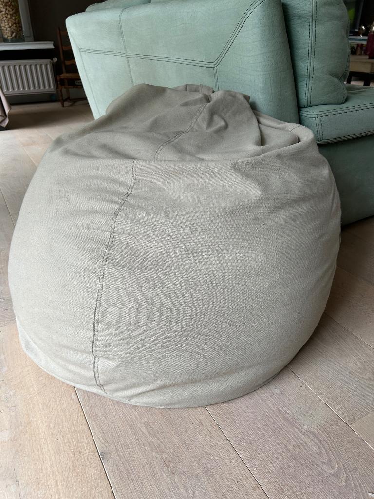 Zitzak, Huis en Inrichting, Ophalen, Beige, Zitzak