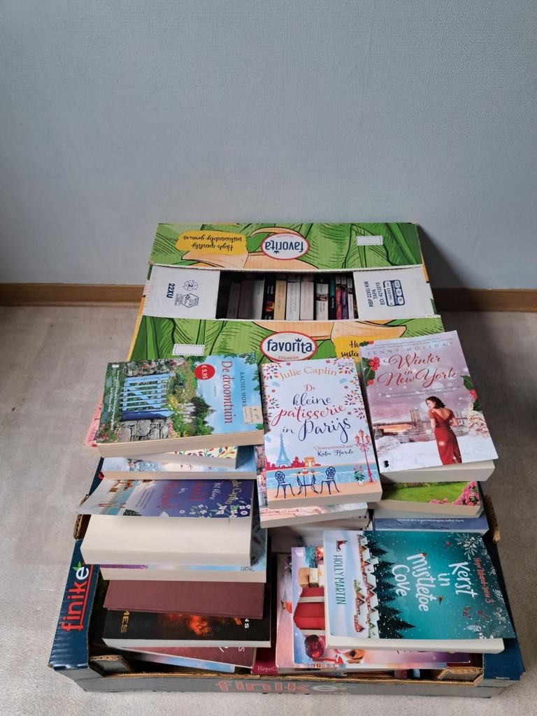 Doos met 80 boeken (romans), Boeken, Ophalen, Gelezen