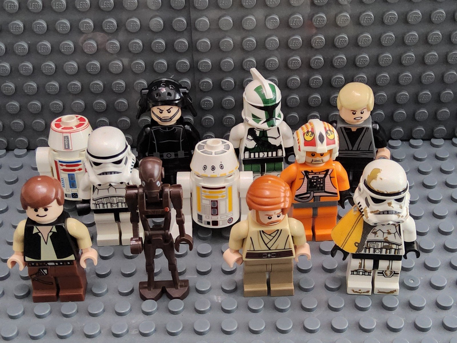 Lot 8 Lego Star Wars minifiguurtjes, Ophalen of Verzenden