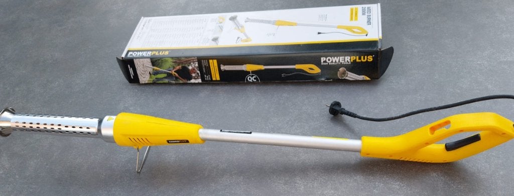 onkruidbrander (elektrisch)), Tuin en Terras, Ophalen, Zo goed als nieuw, Powerplus garden