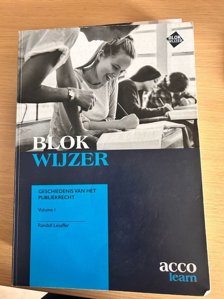 boek : Geschiedenis Publiek Recht (deel 1) KUL, Boeken, Studieboeken en Cursussen, Ophalen of Verzenden