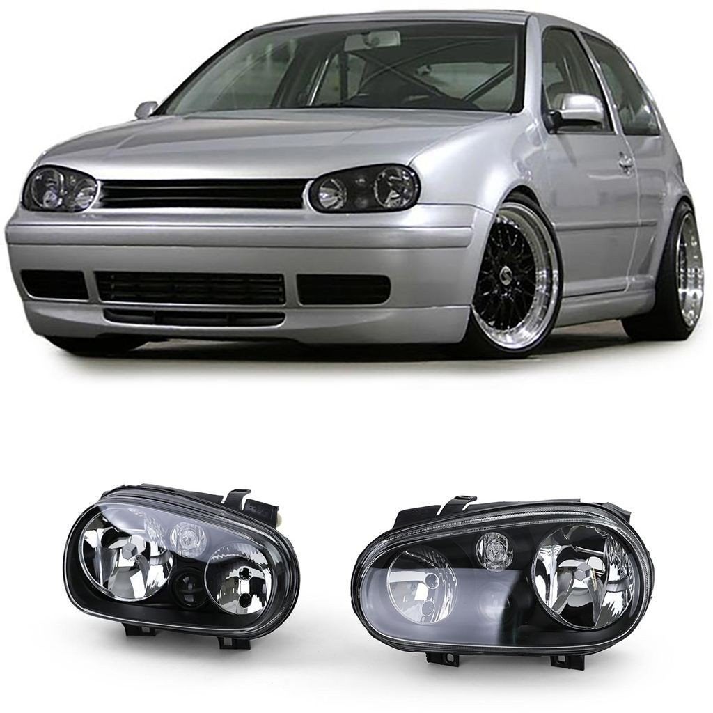 Smoke Koplampen Voor Volkswagen Golf 4 + Mistlampen, Verzenden