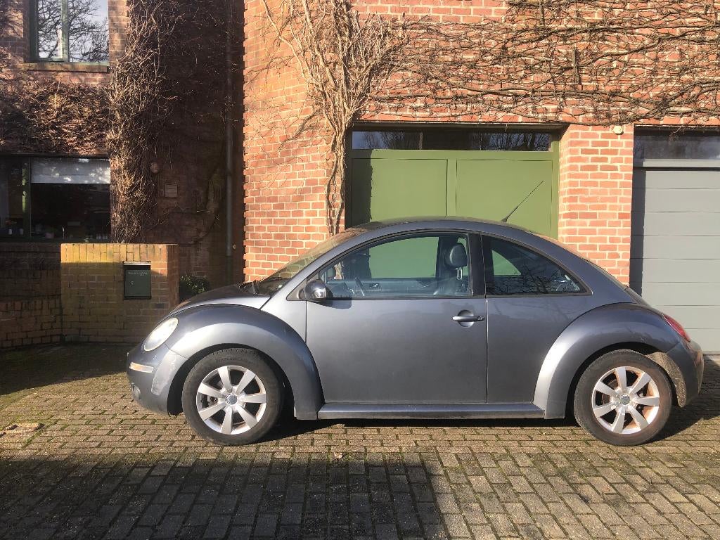 Volkswagen Newbeetle 2008 Diesel-77kW-231000 km, Cuir, Argent ou Gris, Achat, Boîte manuelle