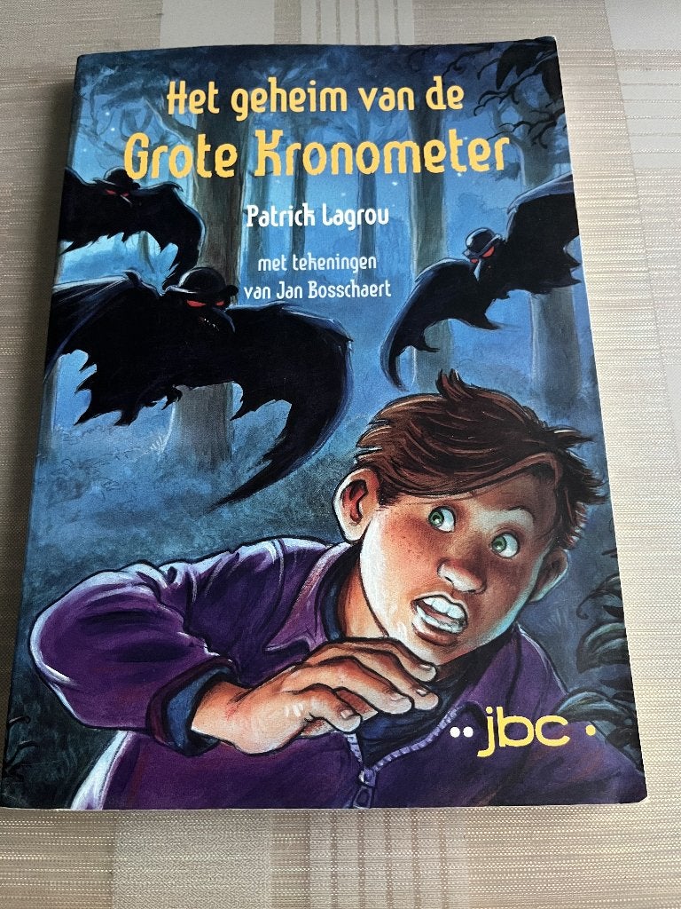 Het geheim van de Grote Kronometer - boek, Boeken, Patrick Lagrou, Ophalen of Verzenden, Zo goed als nieuw, Fictie