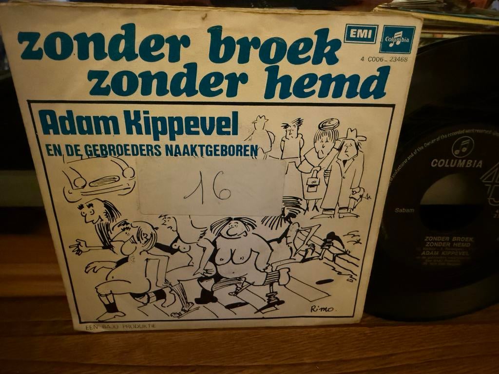 Zonder Broek Zonder Hemd - In Mijn Karavaan, Cd's en Dvd's, 7 inch, Single, Ophalen of Verzenden, Zo goed als nieuw