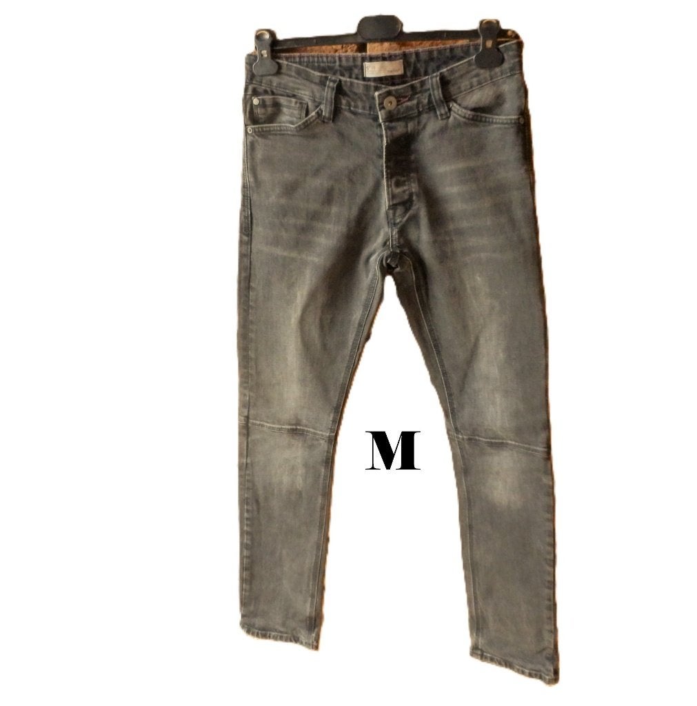 (5) - jeans homme t.M gris - celio -, Vêtements | Hommes, Enlèvement ou Envoi, Comme neuf, W33 - W34 (confection 48/50), Gris