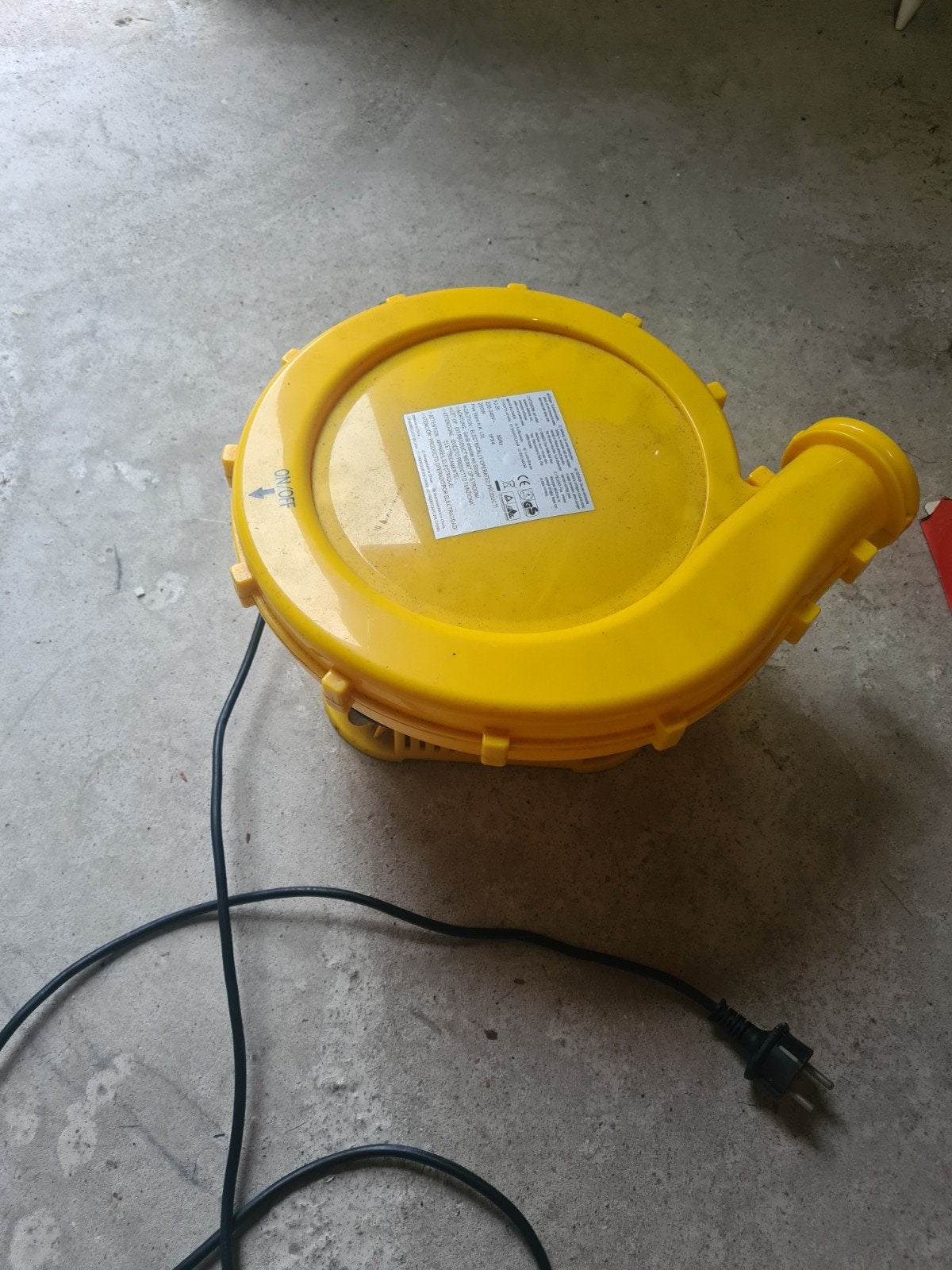 Air blowers, Ophalen