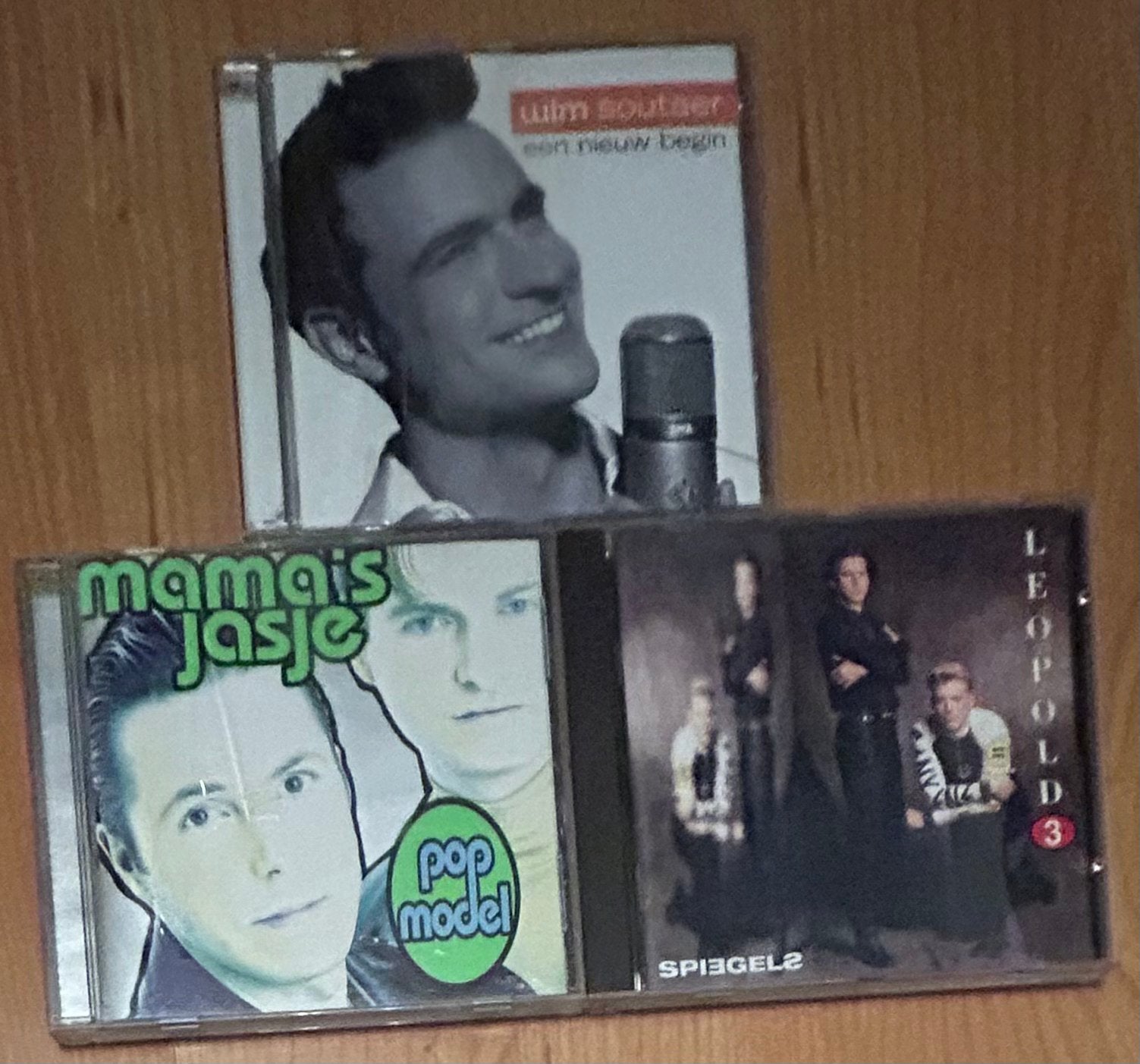 3 cd’s Nederlands: Leopold3, Mama’s jasje, Wim Soutaer, Ophalen of Verzenden, Gebruikt, Pop