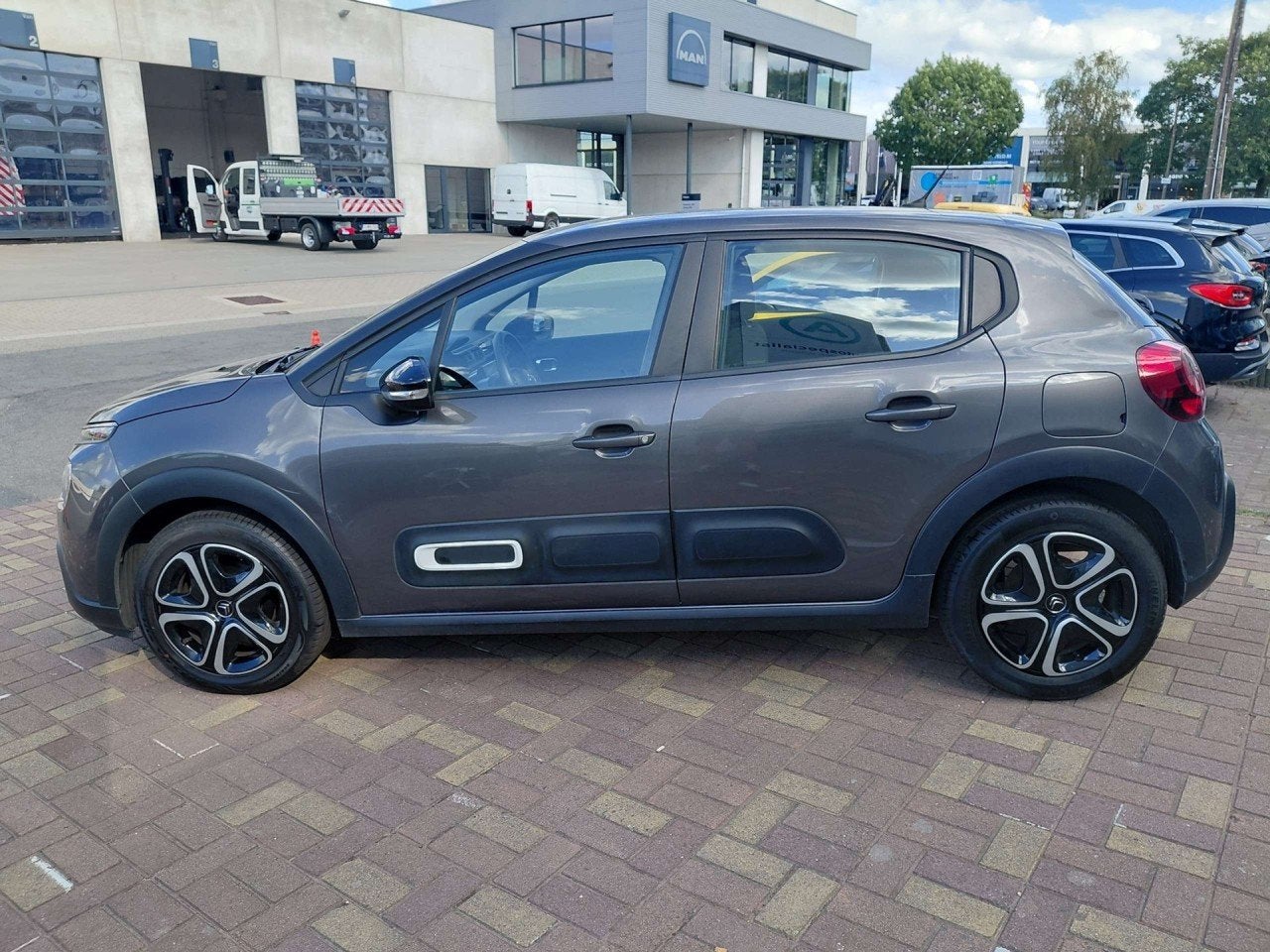 Citroën C3 Shine (année de construction 2017), Autos, Argent ou Gris, Achat, Entreprise, 82 ch
