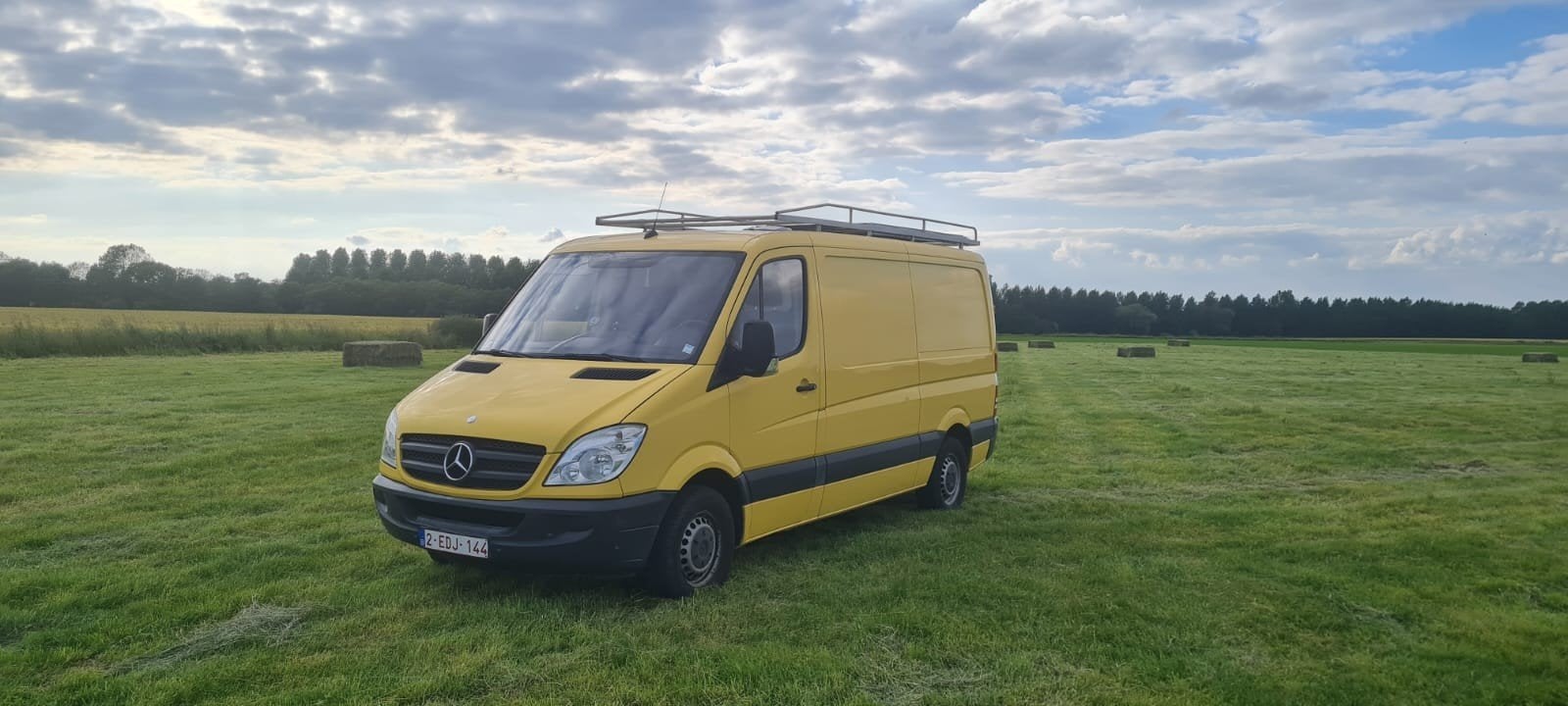Mercedes Sprinter 210 CDI Aménagé – Boîte Auto – 185.000 km, Auto's, Automaat, GL, Radio, Diesel