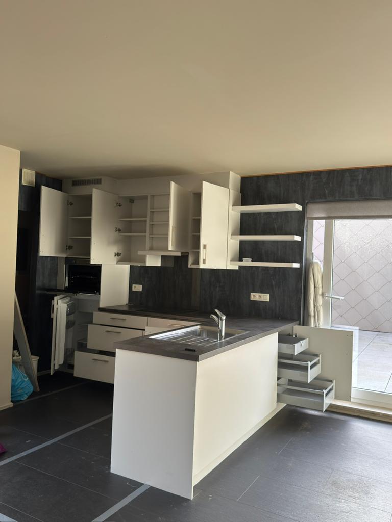 Volledige keuken incl. toestellen te koop, Enlèvement, Comme neuf