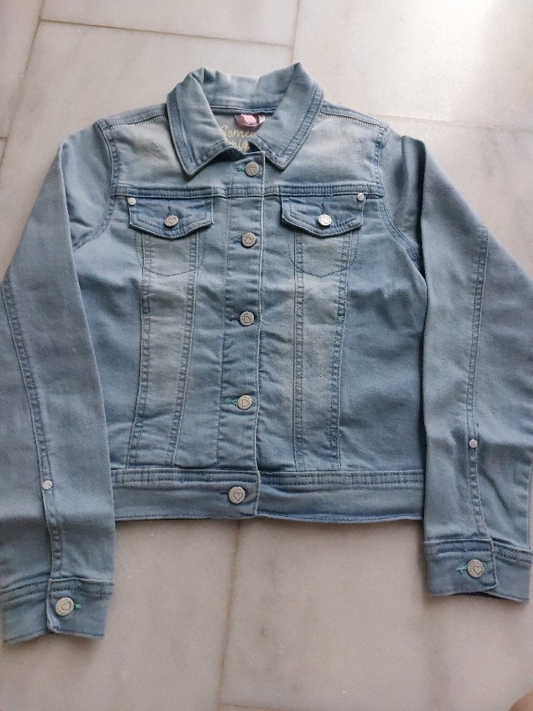 Veste en jean Someone taille 152, Enfants & Bébés, Vêtements enfant | Taille 152, Enlèvement ou Envoi, Comme neuf, Someone, Fille