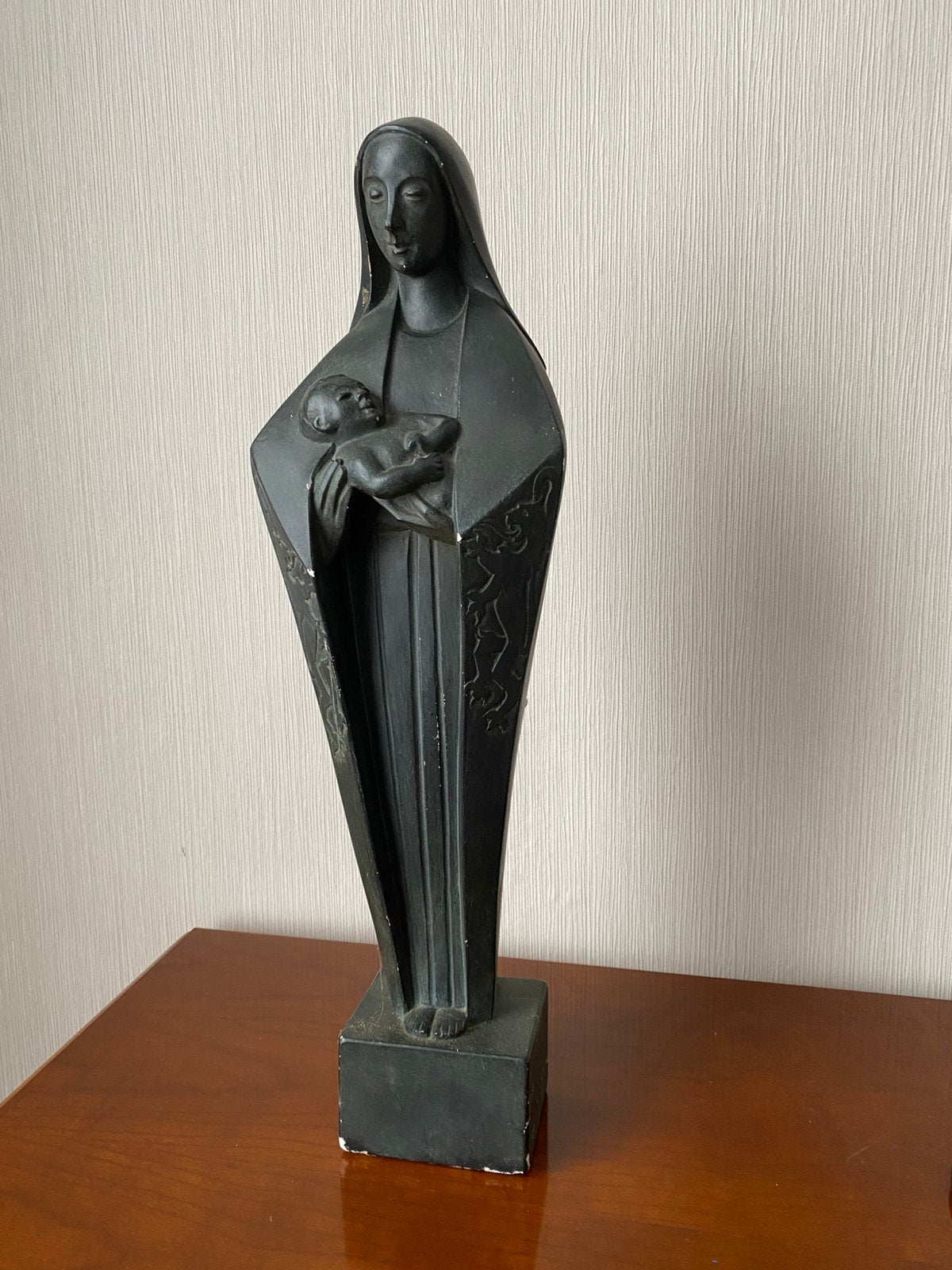 Maria met kind., Ophalen, Beeld