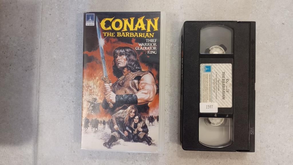 Conan Dutch ex-rental vhs, Ophalen