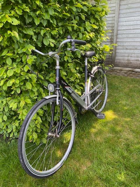 damesfiets, Fietsen en Brommers, Fietsen | Dames | Damesfietsen, Gebruikt, Velgrem, Versnellingen, Ophalen