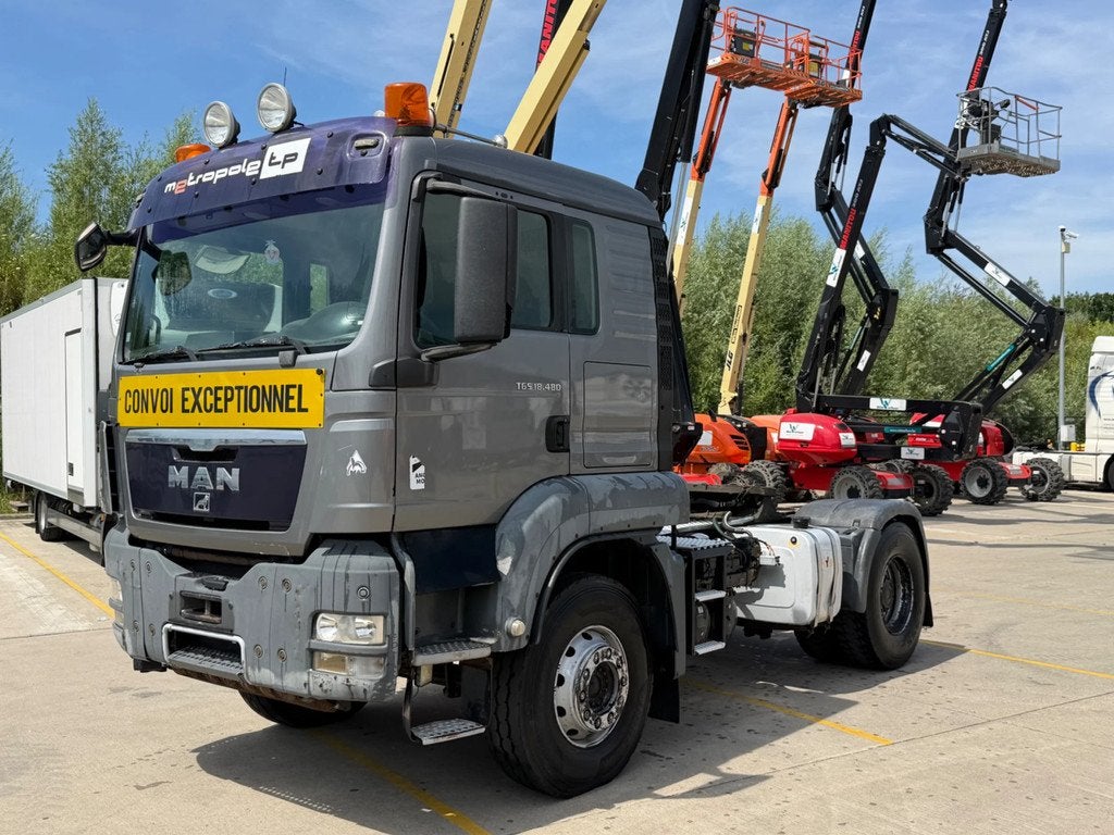 MAN TGS 18.480 PTO/KIPHYDRAULIC (bj 2008), Auto's, Vrachtwagens, Bedrijf, Te koop, BTW verrekenbaar, MAN