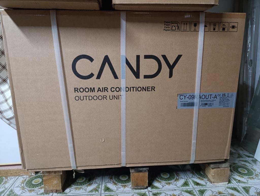 Airco 9000Btu, Ophalen