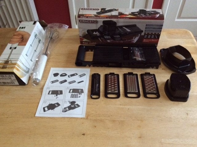 Te koop Multifunctionele rasp +hand mixer, Huis en Inrichting, Ophalen of Verzenden, Nieuw
