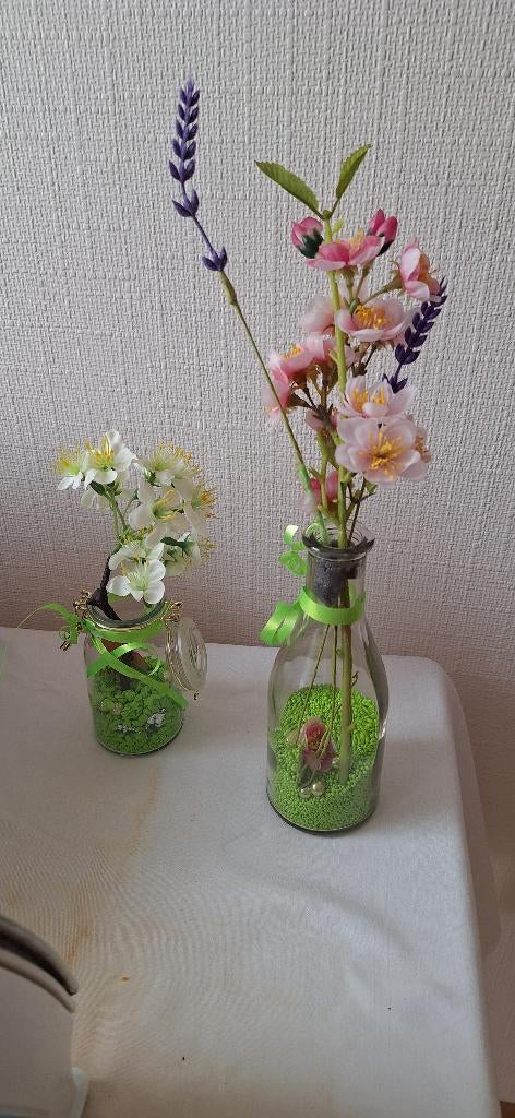 Tafeldecoratie voor lente/verjaardagsfeest, 35 euro, Mortsel, Ophalen, Zo goed als nieuw, Versiering