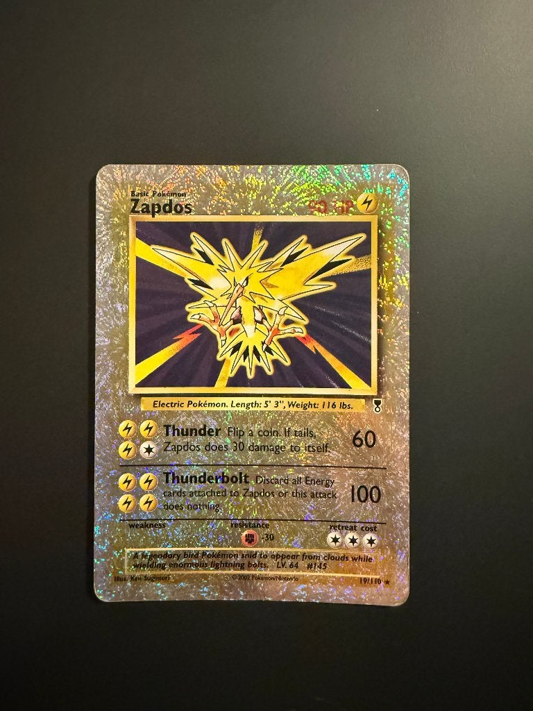 zapdos reverse holo legendary collection, Ophalen of Verzenden, Zo goed als nieuw, Losse kaart, Foil