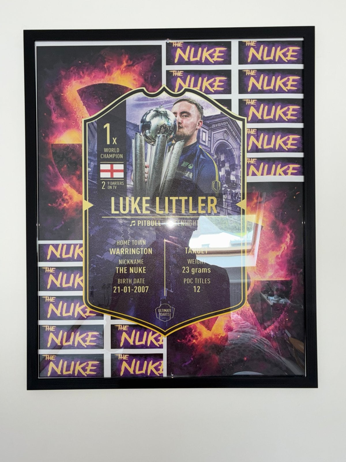 Ultimate card: Luke littler, Enlèvement, Comme neuf