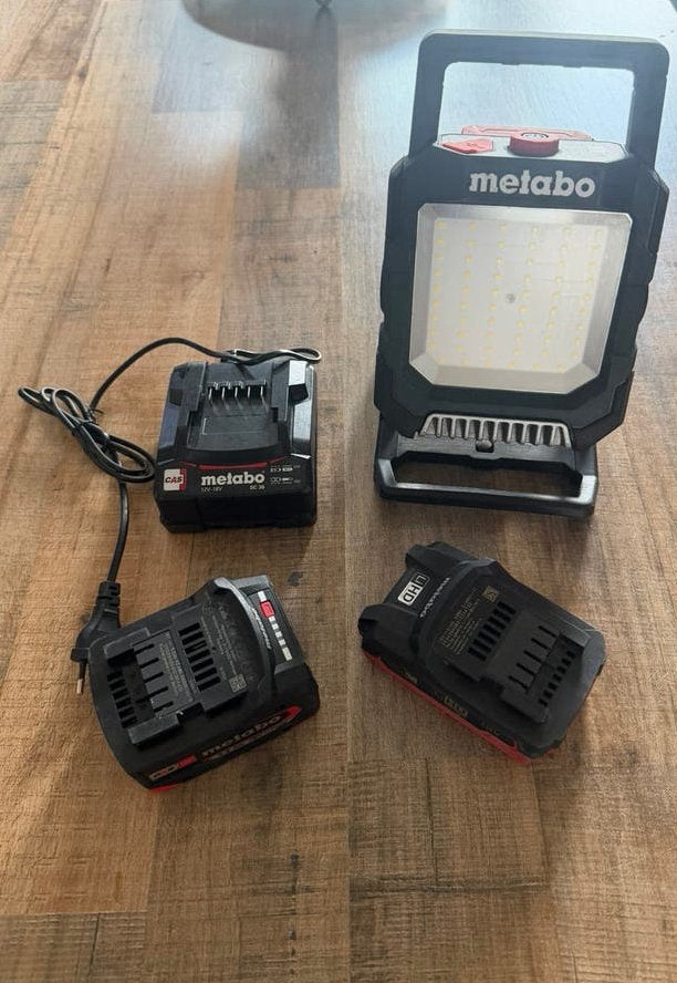 Metabo werklamp, Ophalen of Verzenden, Zo goed als nieuw