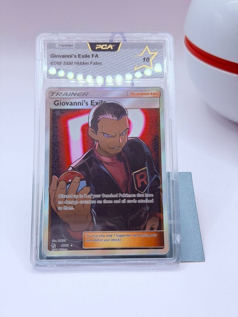 Giovanni's Exile Hidden Fates PCA 10, Ophalen of Verzenden, Nieuw, Losse kaart, Foil
