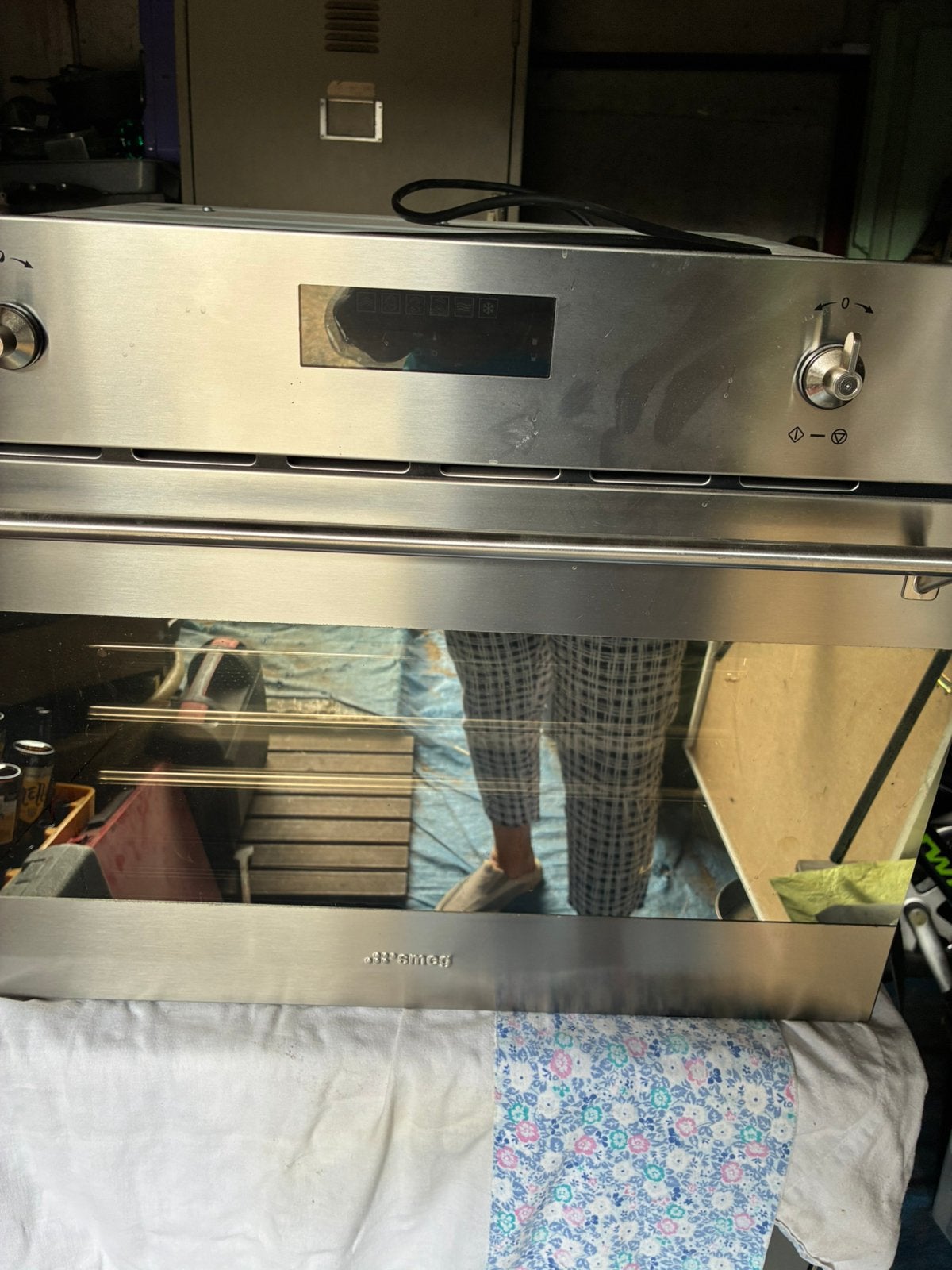 Smeg heette lucht plus stoomer, Ophalen, Zo goed als nieuw, Smeg