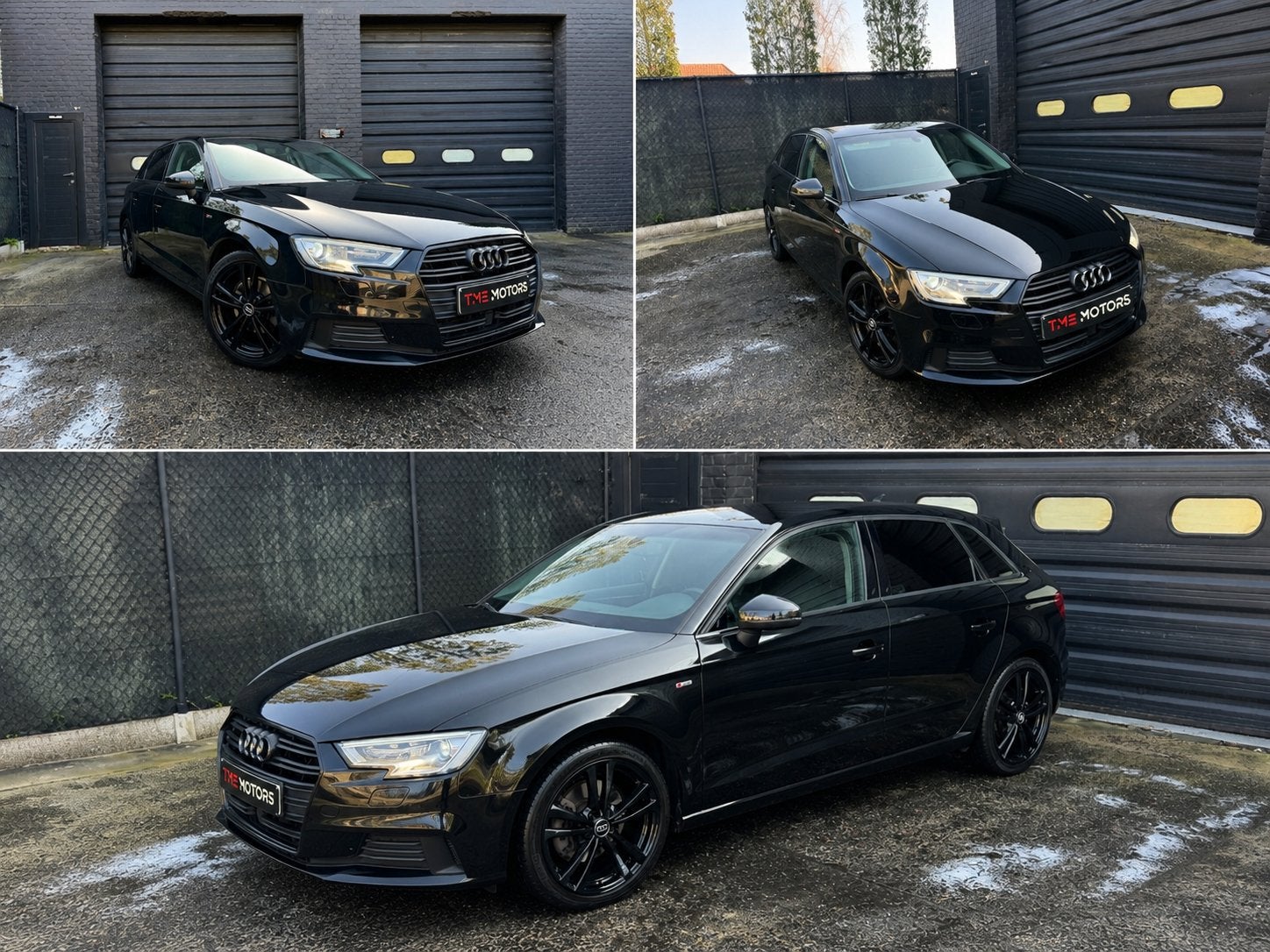 Audi A3 1.4 TFSI S TRONIC AUTOMATIC CARPLAY LED ACC, Auto's, Audi, Automaat, Euro 6, Zwart, Bedrijf
