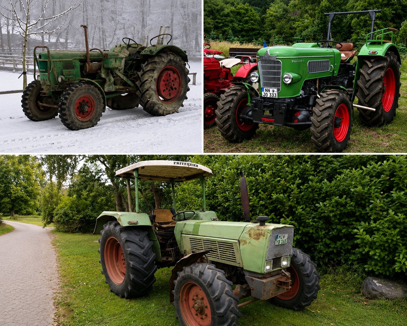 Gezocht: tractor met vierwielaandrijving, Zakelijke goederen, Ophalen, Fendt