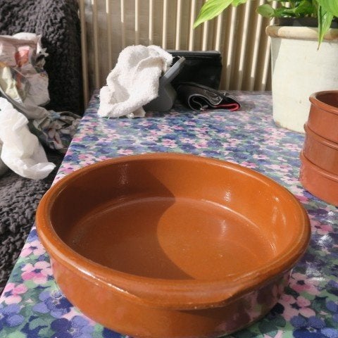 Terracotta schotel - potjes groot - potjes klein, Overige merken, Nieuw, Ophalen of Verzenden, Overige stijlen