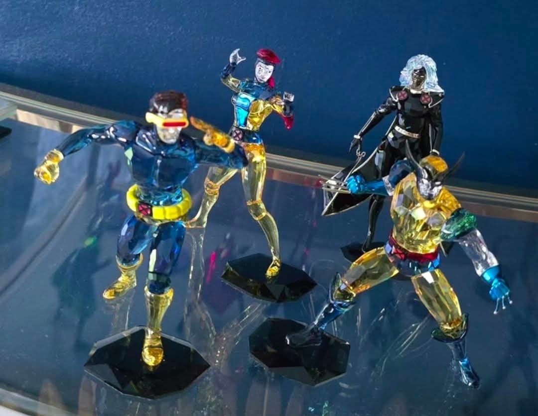 Swarovski Marvel collectie X-Man, Ophalen