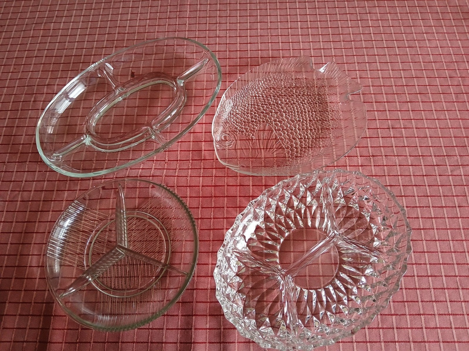 4 verschillende serveer schalen in perfecte staat, Huis en Inrichting, Ophalen of Verzenden