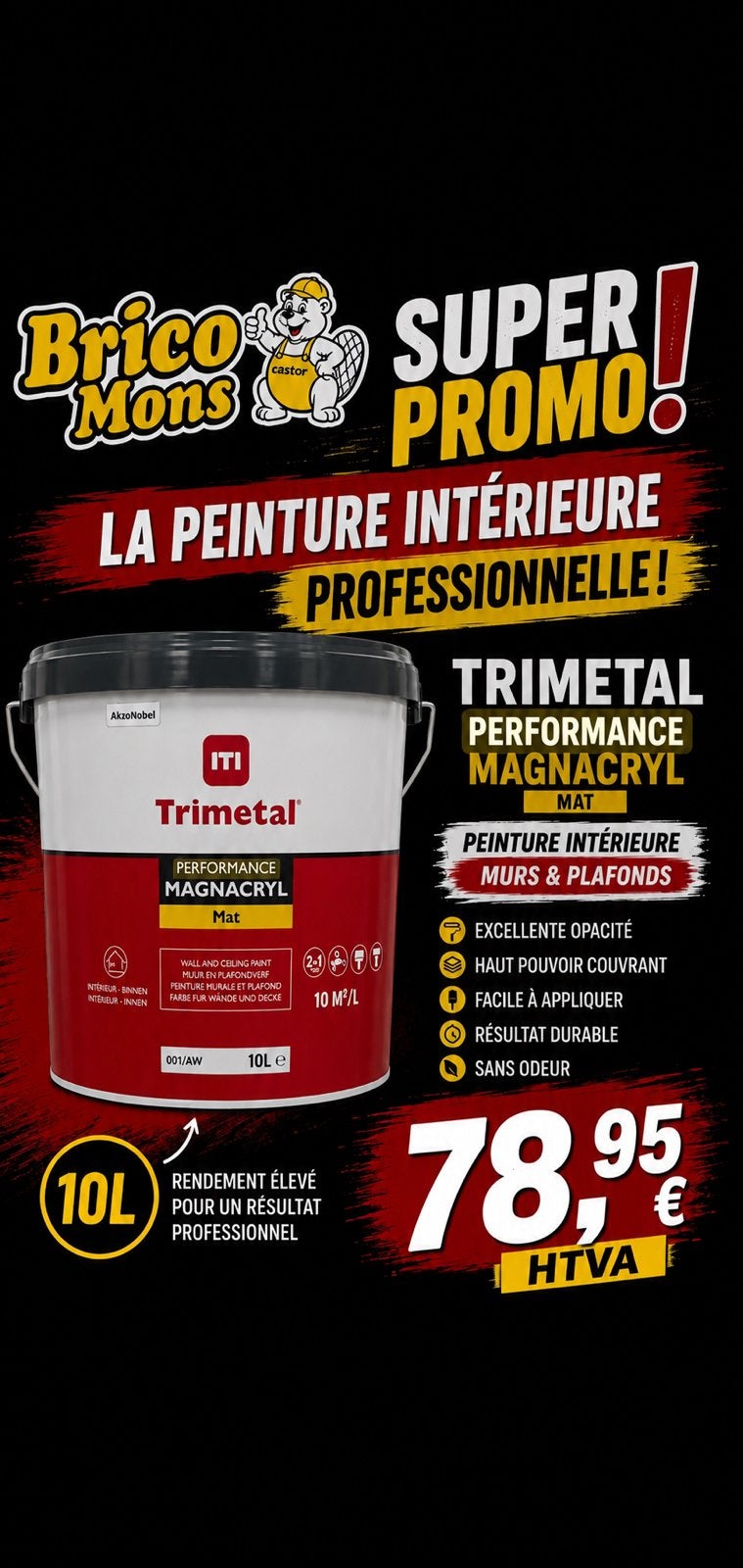 ❗️🚨 Peinture TRIMETAL (FORMULE 12 ) 20kg en super PROMOS️❗️, Bricolage & Construction, Peinture, Vernis & Laque, Enlèvement, Neuf