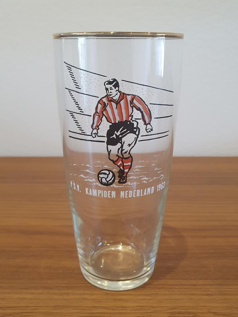 Glas PSV kampioen Nederland 1963, Ophalen of Verzenden