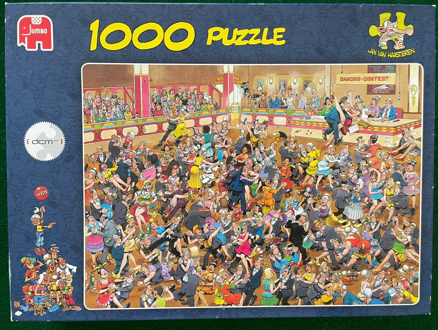 Jan van Haasteren 1000 stukjes - Stijldansen, Ophalen of Verzenden, Gebruikt