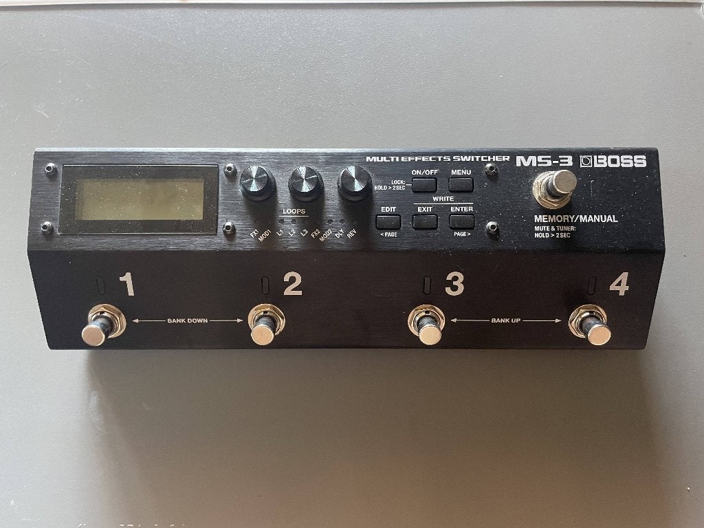 Boss MS-3, Musique & Instruments, Effets, Utilisé, Multi-effet, Enlèvement ou Envoi