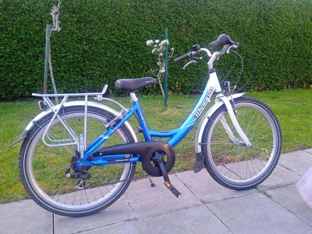 Meisjesfiets Merk: Minerva  24 inch Rijklaar, Ophalen, Versnellingen, Minerva, Gebruikt