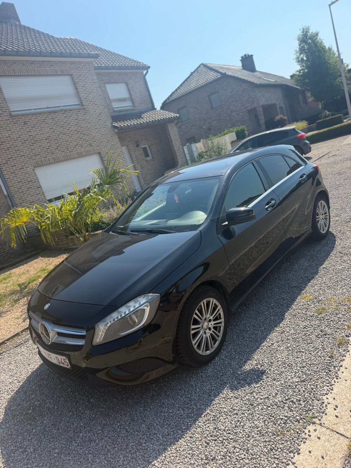 Mercedes Benz A180 Cdi, Auto's, Euro 5, Zwart, Bluetooth, Leder en Stof