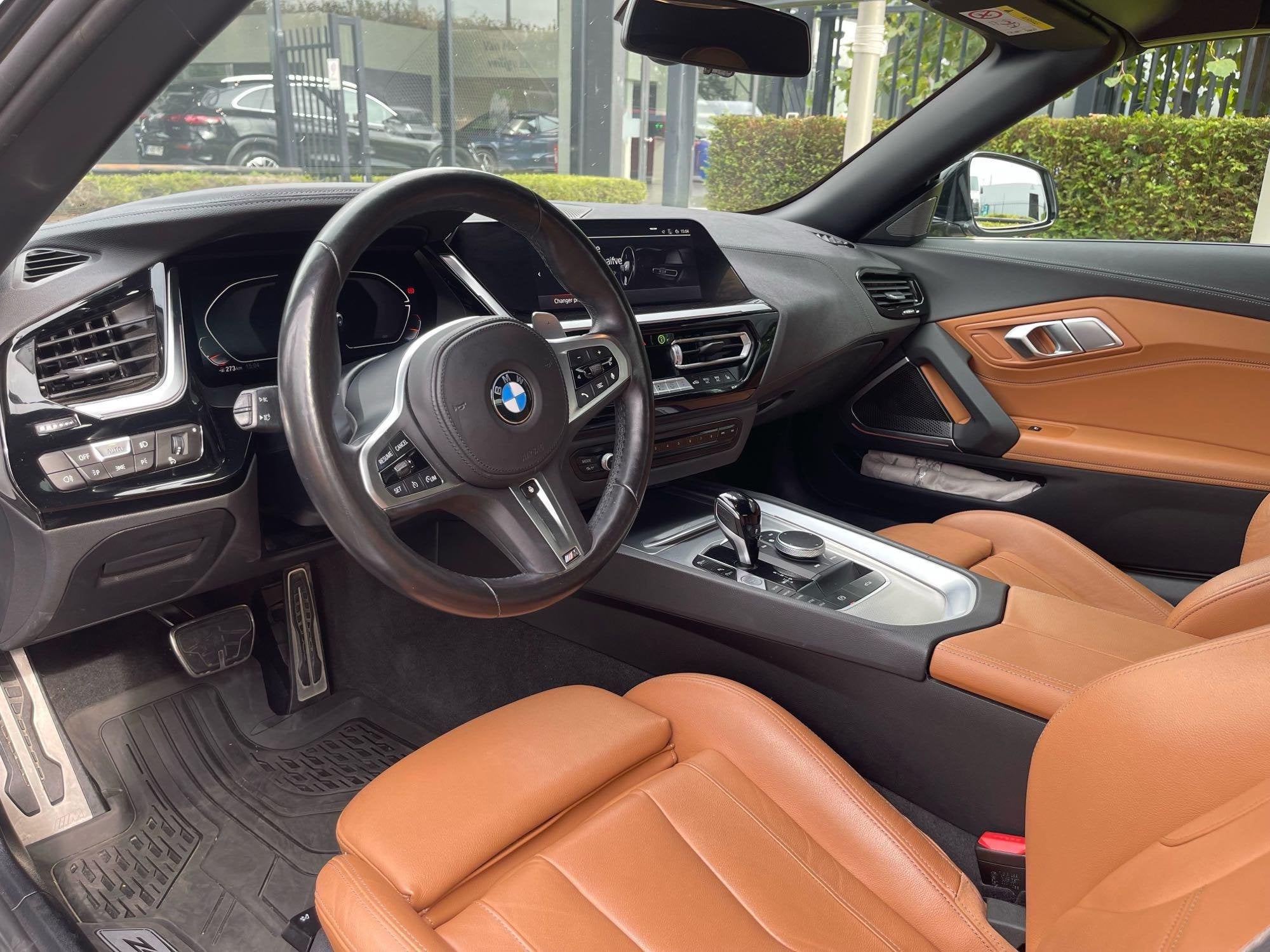 BMW Z4 Roadster sDrive20iA + LEDER + (automatique), Autos, Argent ou Gris, Euro 6, Entreprise, 2 places